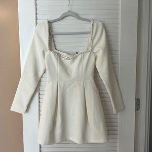 The Ultimate Muse Pearl Dress in White by Odd Muse